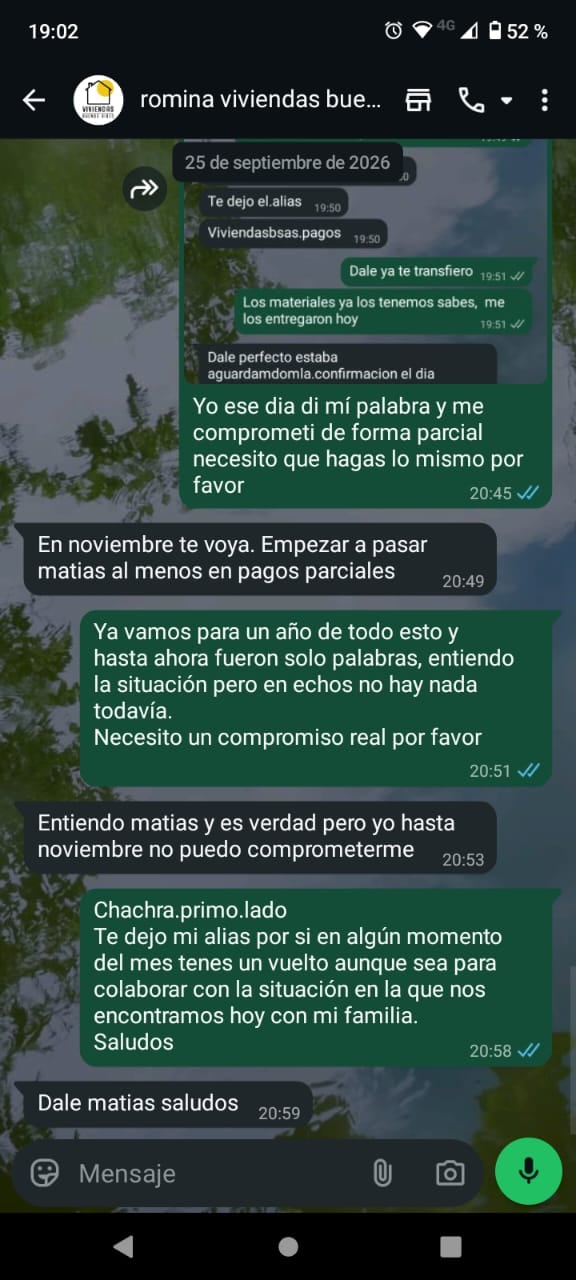 Los responsables de la empresa ofrecieron la devolución del dinero abonado en cuotas, pero la transferencia nunca comenzó (Captura)