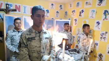 El niño Eduardo Daniel falleció