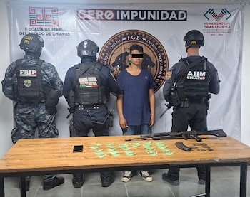 Detenido CCyG Chiapas