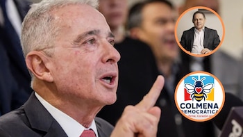 Álvaro Uribe reafirmó su apoyo a Honorio Henríquez en medio de la disputa por la Presidencia del Senado: “Colmena democrática”