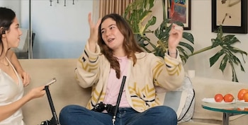 Kyara Villanella cuenta qué le escribió Ricardo Mendoza por Instagram y causa revuelo en redes. Captura: Podcast Gaela Barrqaza.