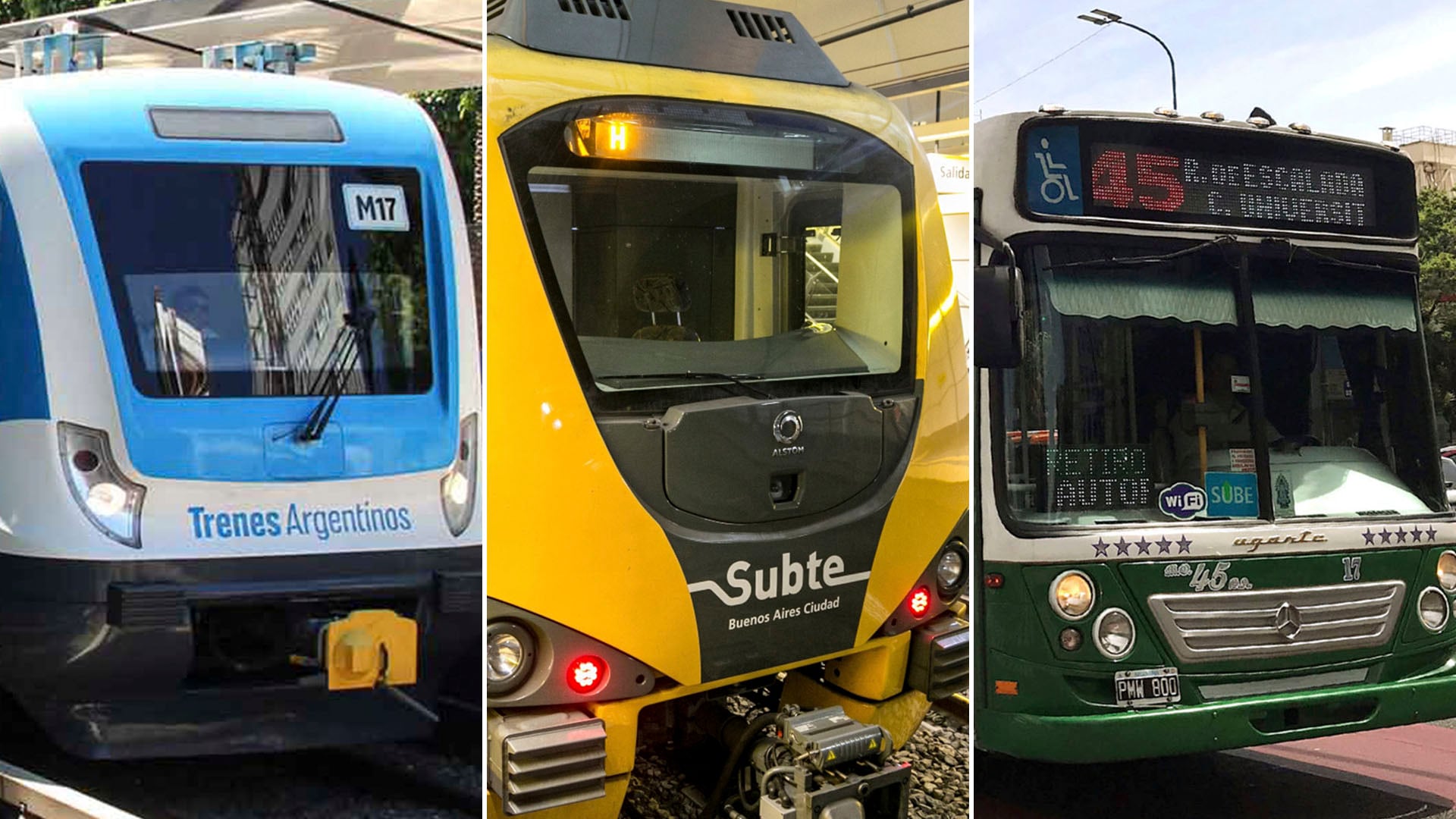 Cómo operará el transporte público durante la jornada de movilización de la CGT