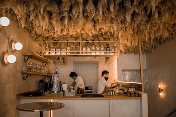 Barra del restaurante y coctelería