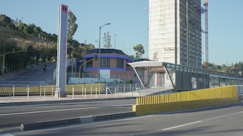 Estación de TransMilenio de la calle 40 sur-Bogotá-Colombia