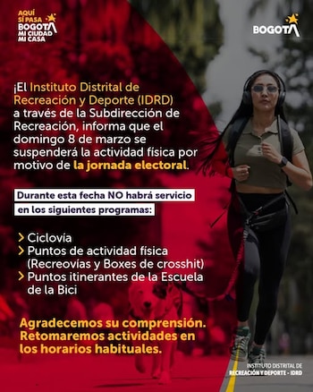 El Idrd afirmó que no
