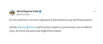 María Eugenia Vidal reafirmó el
