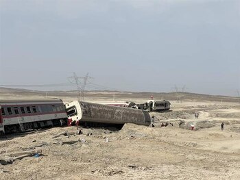 Accidente tren Irán
