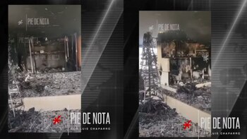 Imágenes reveladas por el periodista