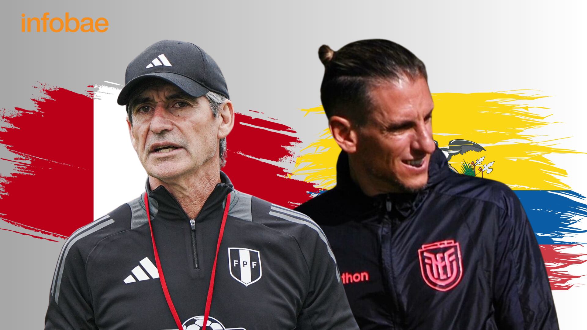 Óscar Ibáñez y Sebastián Beccacece alistan sus mejores estrategias para el duelo en Lima. Crédito: Composición Infobae