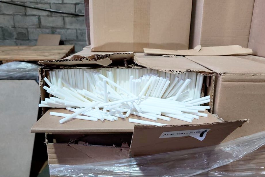 La planta clandestina detectada en San Luis tenía capacidad para fabricar 700 millones de cigarrillos al año