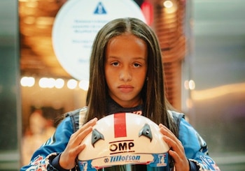 Valentina Helena Tavárez viajará a España para competir en la Tillotson T4 Nations Cup 2026. (Imagen de cortesía)