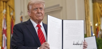 Donald Trump presidente de los Estados Unidos
