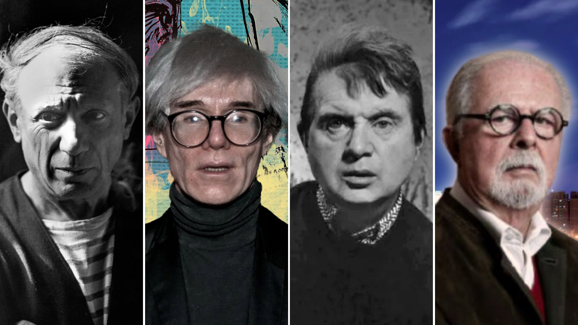 Picasso, Warhol, Francis Bacon y Fernando Botero, entre los artistas
