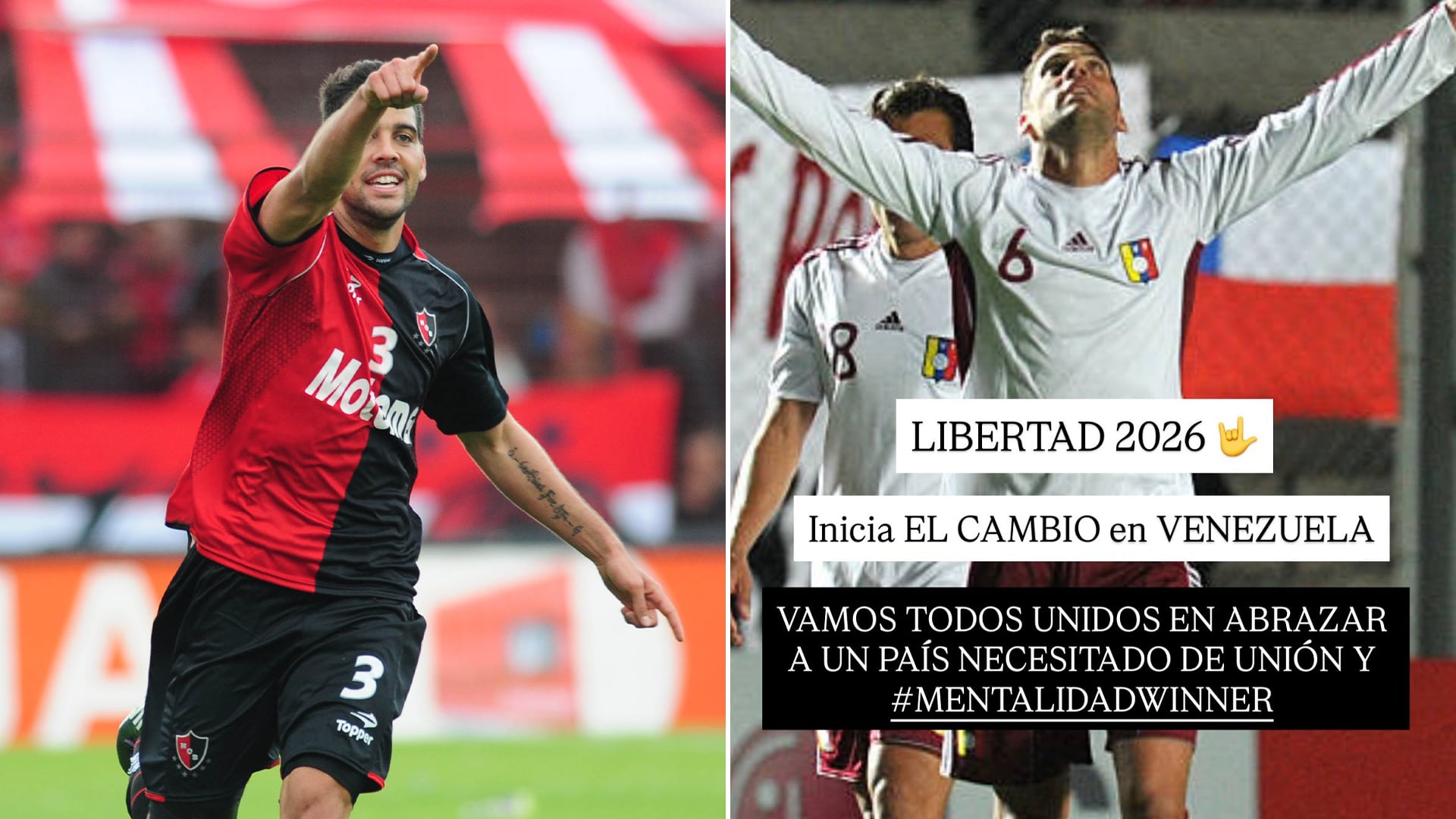 El mensaje de un ex jugador de la selección de Venezuela tras la captura de Nicolás Maduro