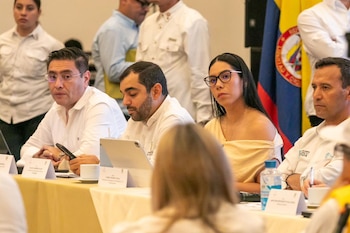 La ministra TIC, Carmen Murcia, resalta la importancia de los sistemas de alerta y la vigilancia sobre los proveedores de servicios digitales en el país - crédito Ministerio TIC