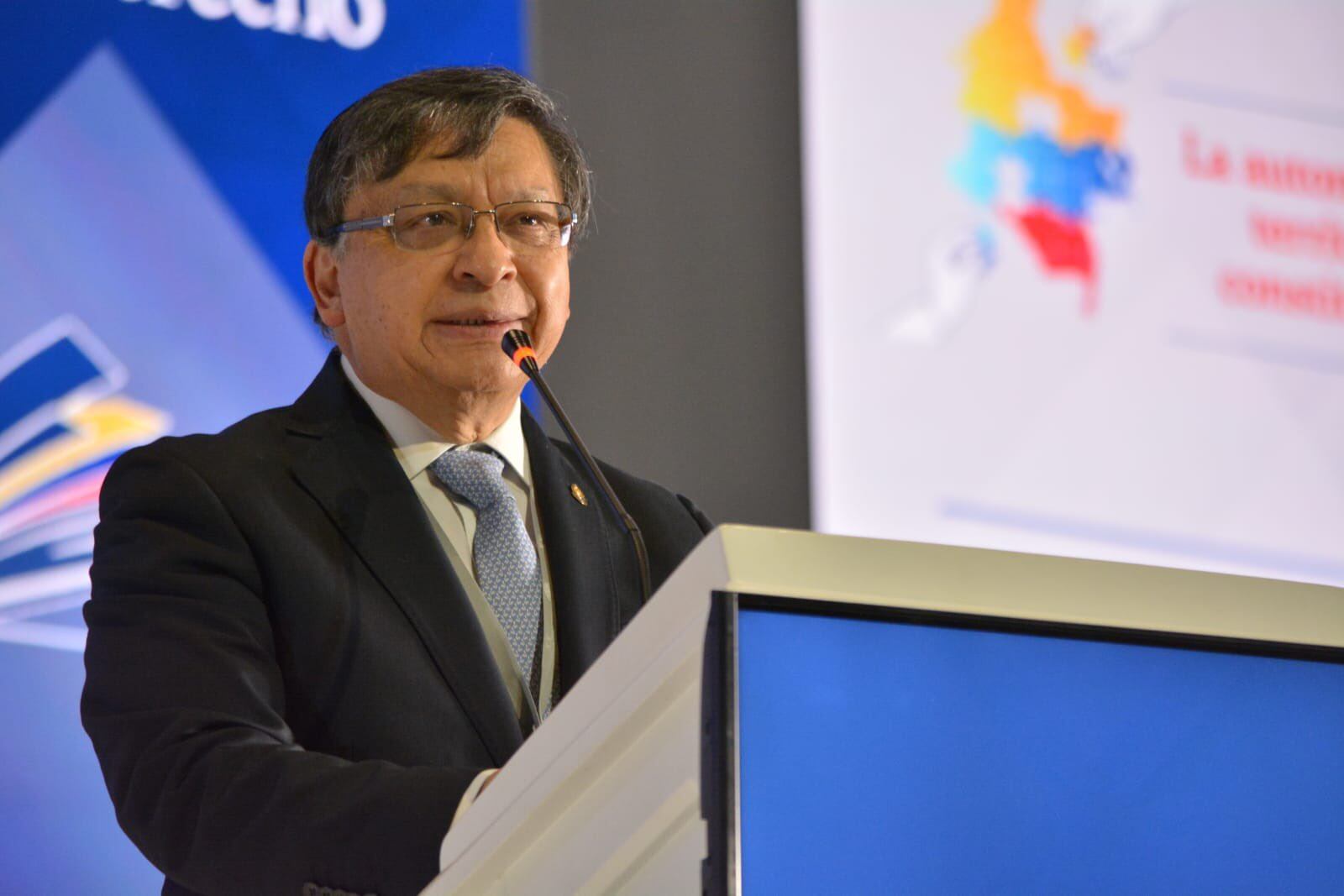 Jorge Enrique Ibáñez, presidente de la Corte Constitucional, ha tenido varios encontronazos con el presidente Gustavo Petro por el trámite de la Reforma Pensional - crédito Corte Constitucional