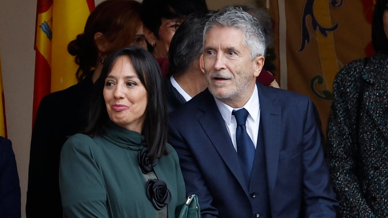Mercedes González y Fernando Grande-Marlaska. (EFE/Chema Moya)