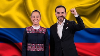 Claudia Sheinbaum y Abelardo de la Espriella. (Imagen Ilustrativa Infobae)