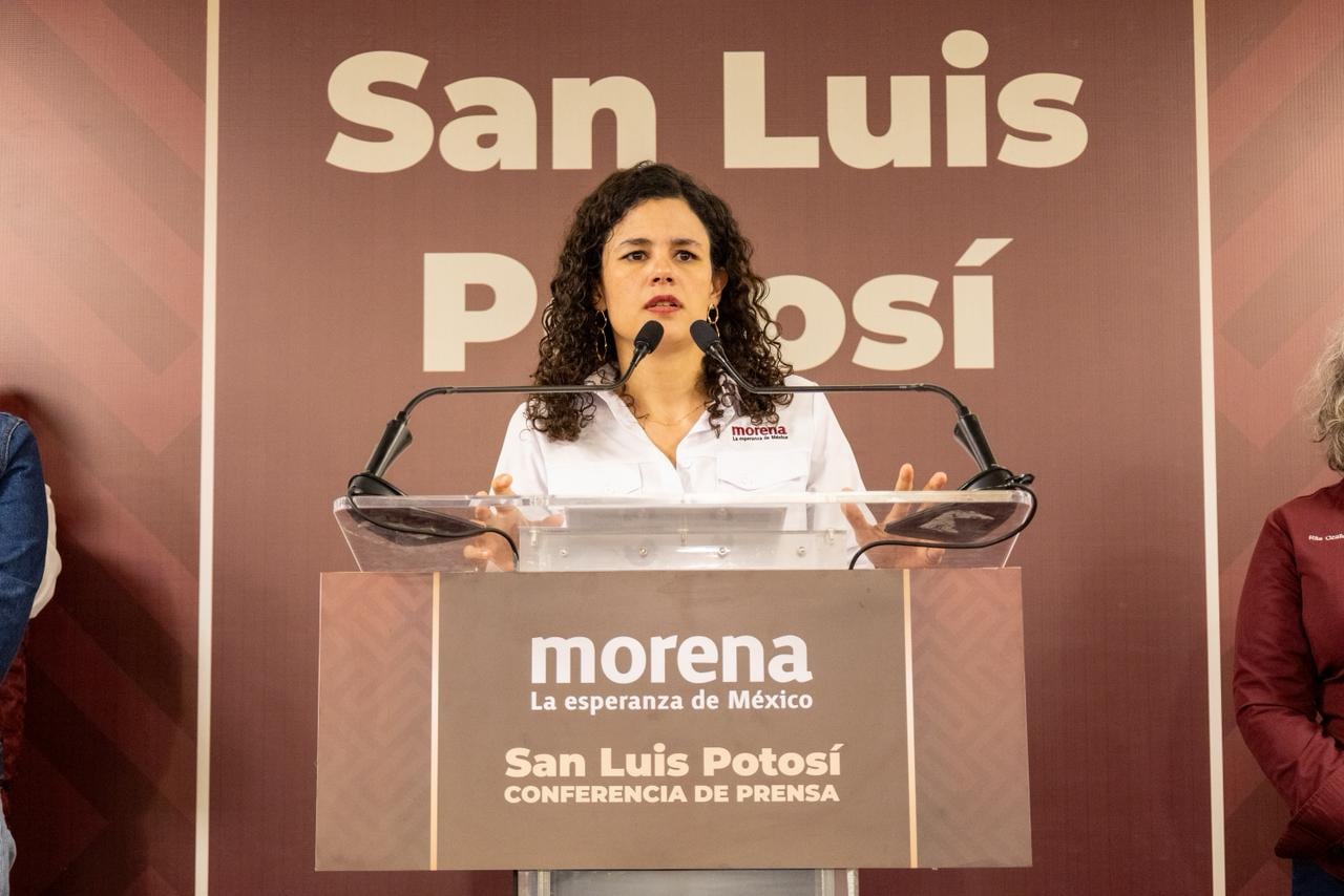 Luisa María Alcalde ha encabezado las giras del CEN de Morena por todo el país (X/@PartidoMorenaMx)