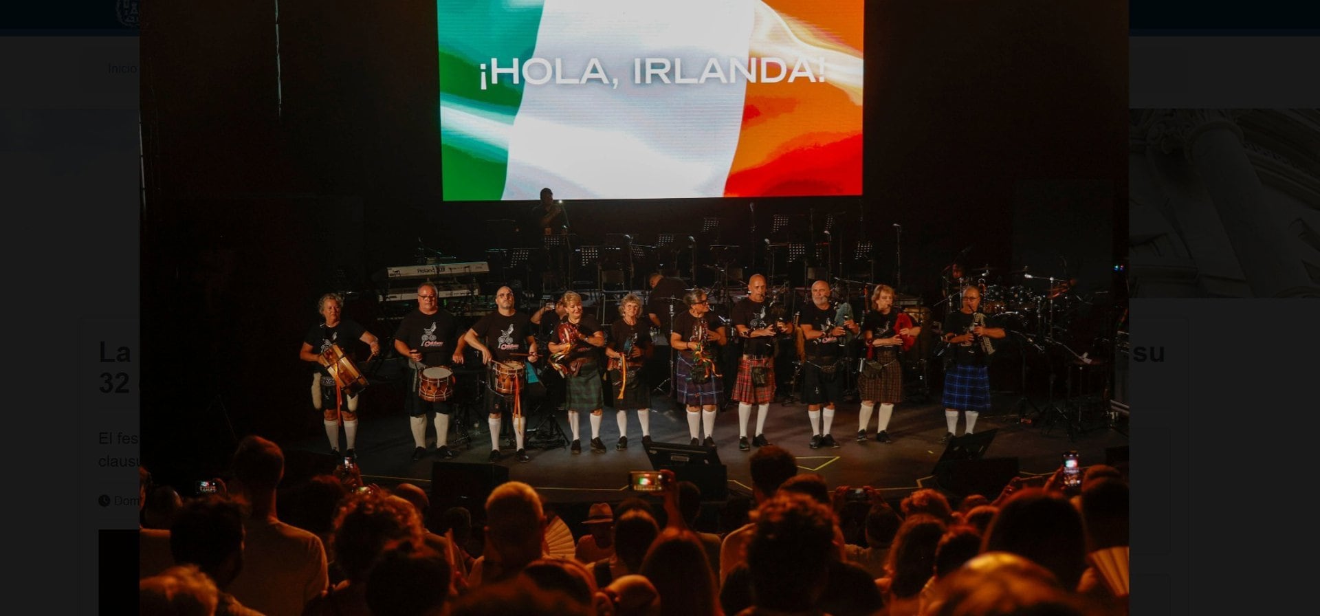 La Mar de Músicas de Cartagena realizará un especial dedicado a Irlanda en su 32 edición