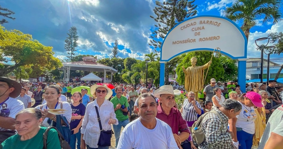 Iglesia católica salvadoreña convoca a la novena caminata por San Óscar Romero entre San Salvador y Ciudad Barrios