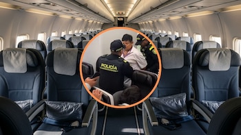 Pasajero fue detenido dentro de un avión en el Aeropuerto El Dorado por acosar a una mujer