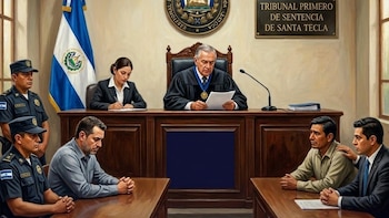 El Tribunal Primero de Sentencia basó su decisión en relatos de las afectadas y evidencia técnica incorporada al proceso. El imputado quedó señalado por estar en rebeldía y la historia no se cerró con el fallo (Ilustración Infobae)