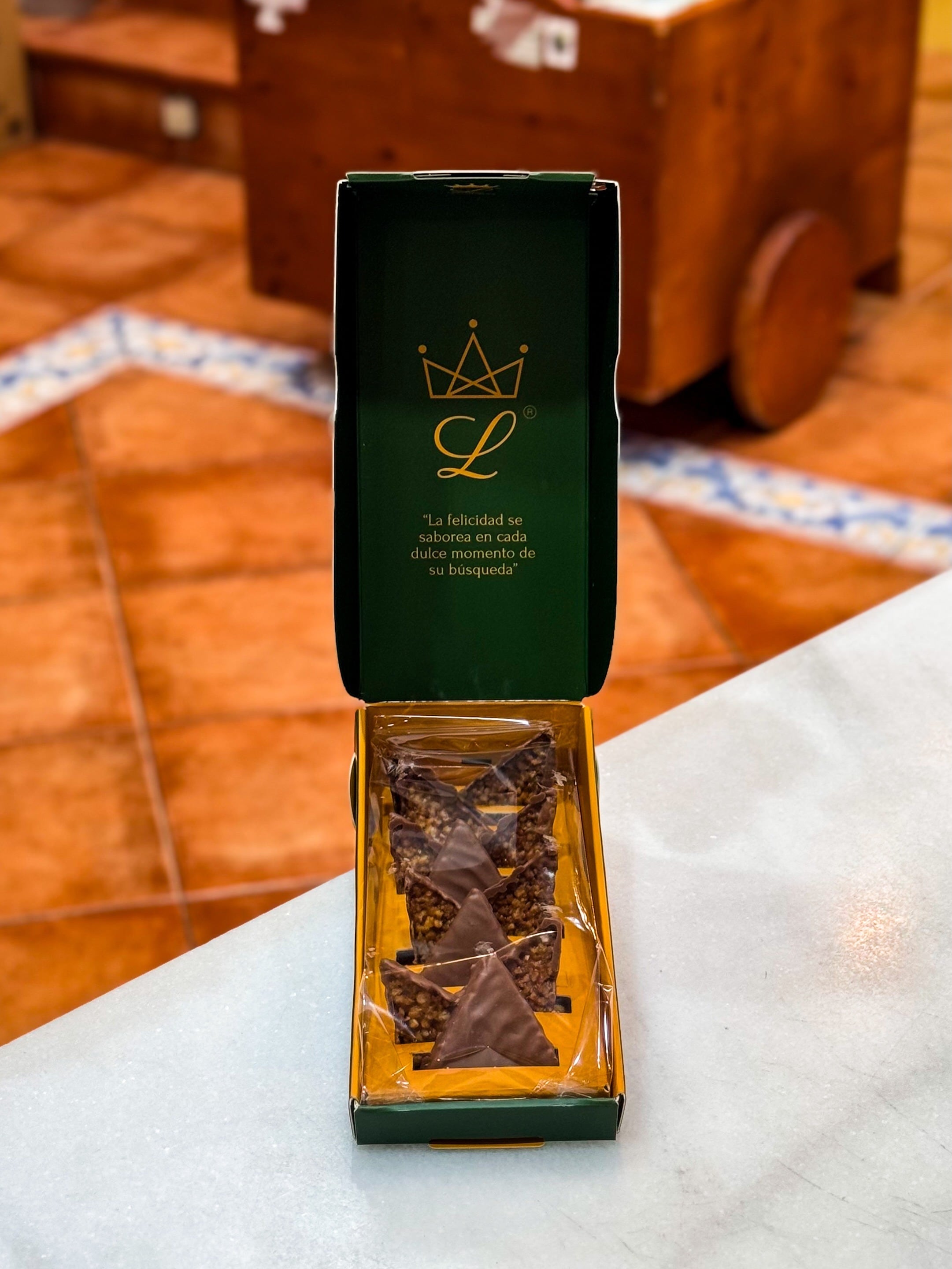 'Las Leonoras', las pastas de chocolate creadas en honor a la Princesa Leonor en Asturias (Instagram / @leonoras.es)