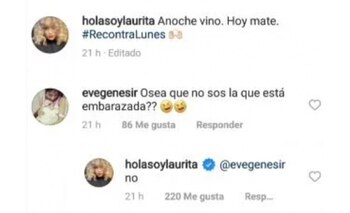 La respuesta de Laurita Fernández