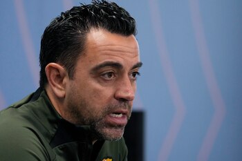 El entrenador del FC Barcelona,