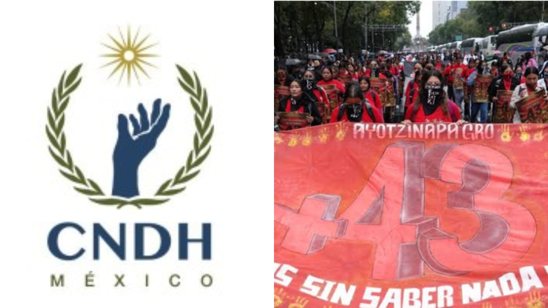 “Miente quien diga que el Ejército es el beneficiario”: CNDH responde a críticas por recomendación en caso Ayotzinapa