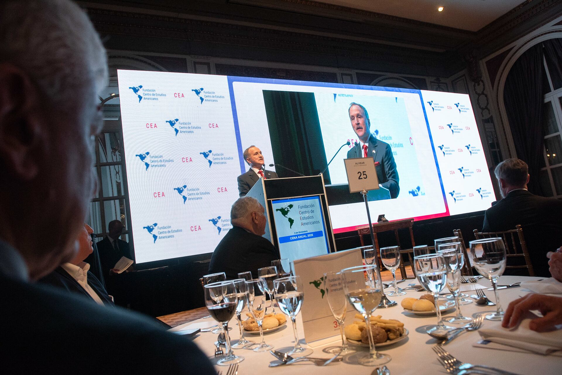 El discurso del embajador Lamelas reafirmó el inicio de una nueva era en las relaciones bilaterales