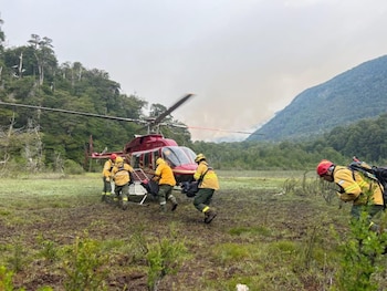 Este miércoles 1 de enero se definirán cómo continuarán los operativos para combatir el fuego (Foto: Comité de Emergencia)