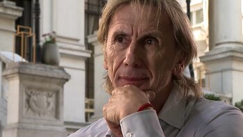 Ricardo Gareca brindó una entrevista