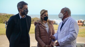 Fabiola Yañez y Matías Lammens