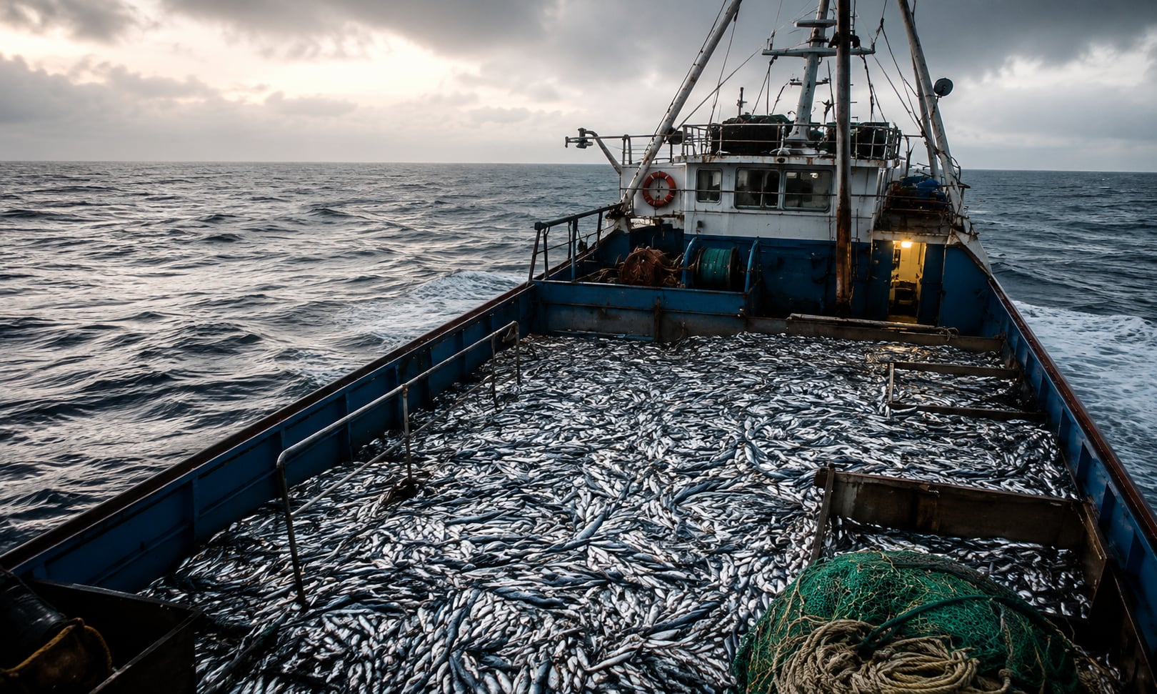 La pesca fue la actividad que más creció y logró un repunte interanual de 44,7 por ciento.