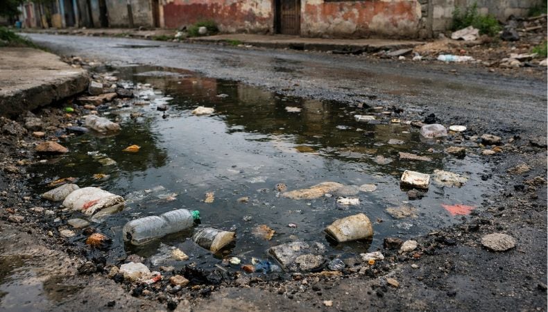 El boletín epidemiológico vinculó el aumento de la leptospirosis en República Dominicana con la temporada de lluvias, las inundaciones y la exposición a aguas contaminadas. (Cortesía: Imagen Ilustrativa de Infobae)