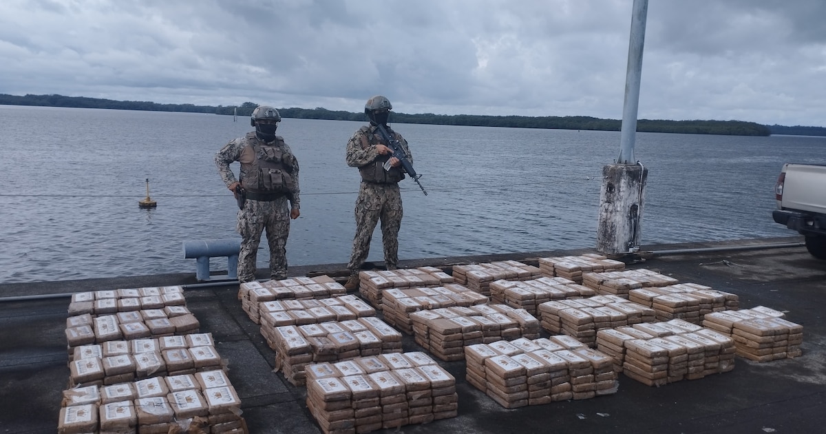 Duro golpe al narcotráfico: con el apoyo de EEUU, la Armada de Ecuador incautó más de diez toneladas de cocaína en altamar