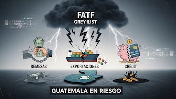 Remesas, exportaciones y crédito, en riesgo si Guatemala cae en la lista gris del GAFI por falta de ley antilavado