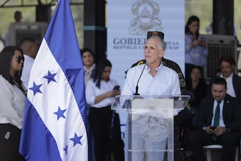 El mandatario hondureño pidió no evaluar su gobierno únicamente por los primeros 100 días de gestión. (Foto: Casa Presidencial)