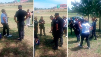 Un reclamo salarial de policías