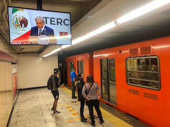 En seis líneas del Metro