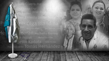 Médicos caídos