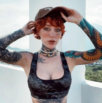 La influencer de 23 años