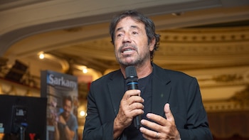 Ricky Sarkany presentó su autobiografía