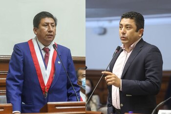 Waldemar Cerrón versus Guillermo Bermejo.