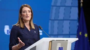 Metsola defiende una salida "pacífica