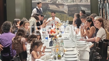 Tras la ceremonia por civil,