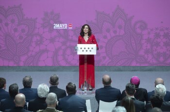 La presidenta de la Comunidad