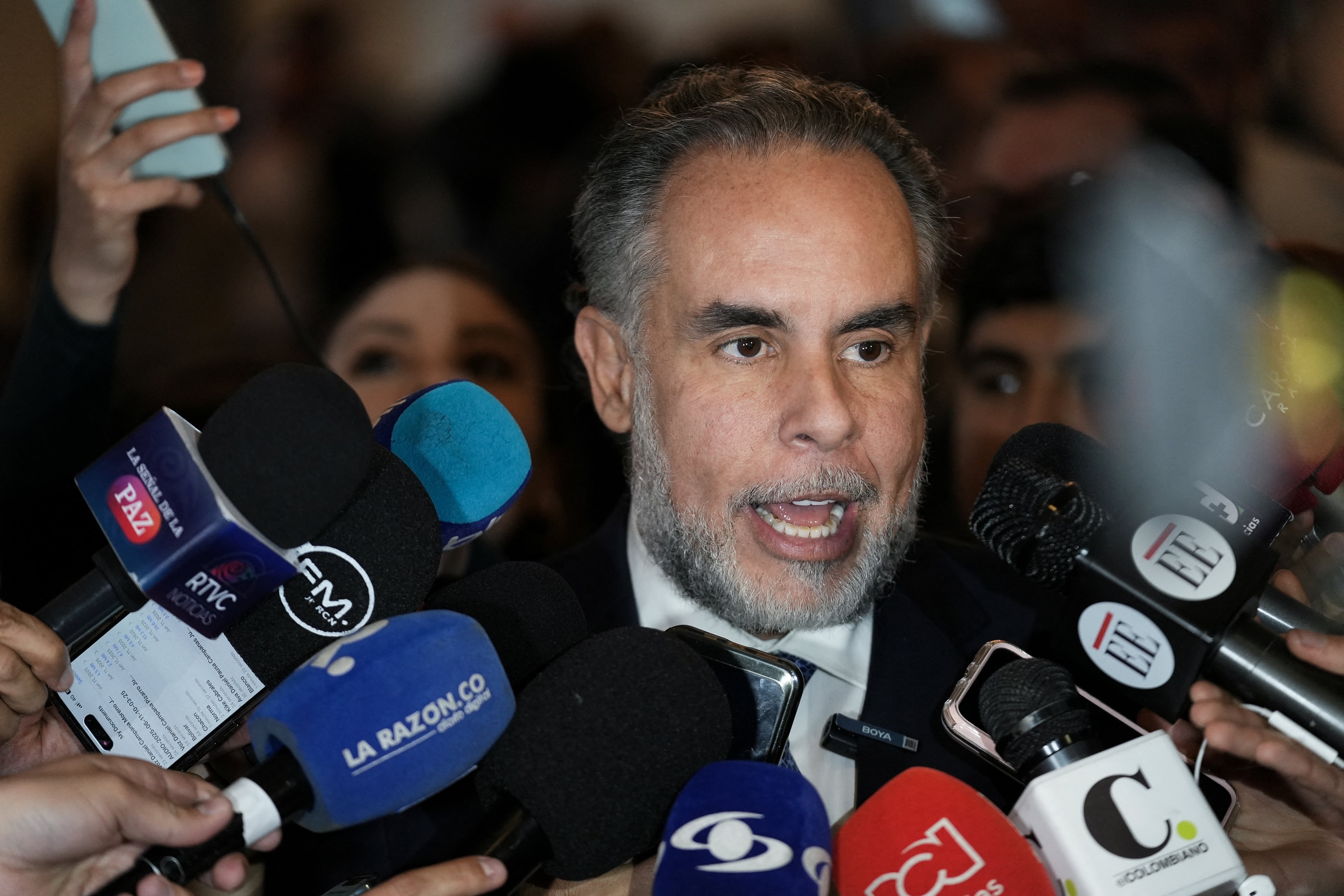 Armando Benedetti, ministro del Interior - crédito Nathalia Angarita/Reuters